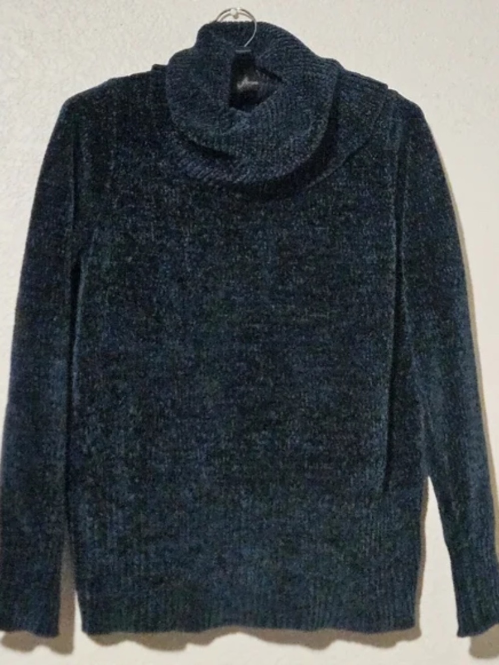 Loft Dark Teal Cowlneck Sweater Small